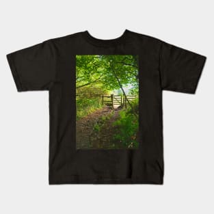 Cotswolds Footpath Kids T-Shirt